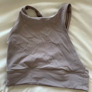 Lululemon high neck longline energy bra